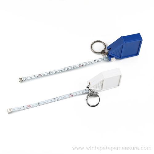 House Shaped Keychain Mini Tape Measure